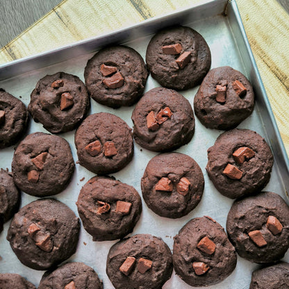 Double Chocolate Cookies