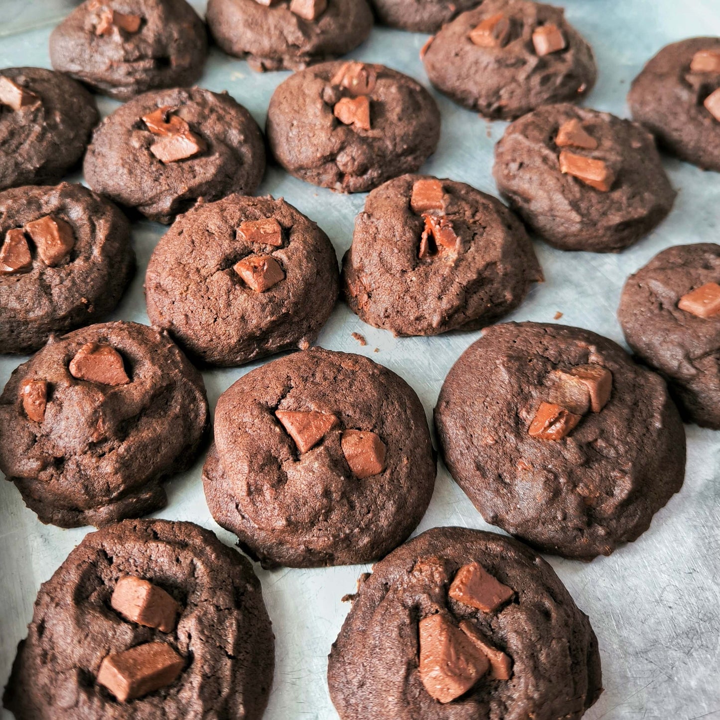 Double Chocolate Cookies